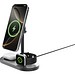 Quantum Ultra-Fast RCS 25W magnetischer Desk-Charger, grau, schwarz