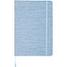Ramona A5 Baumwoll Notizbuch, hellblau