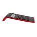 reeves® Taschenrechner Valinda, schwarz/rot