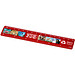 Refari 15 cm Lineal aus recyceltem Kunststoff, rot