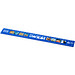 Refari 30 cm Lineal aus recyceltem Kunststoff, blau