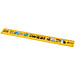 Refari 30 cm Lineal aus recyceltem Kunststoff, gelb