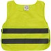 Reflektierende Warnweste Unisex, neongelb, XS