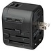 Reiseadapter Maracena,schwarz