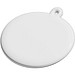 RFX™ H-09 ovaler reflektierender PVC-Anhänger, weiss