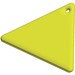 RFX™ H-12 Dreieckiger reflektierender PVC-Anhänger, neongelb