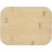 Roby Glas-Brotdose mit Bambusdeckel, natural