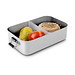 ROMINOX® Lunchbox Quadra XL, silber