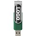 Rotate Doming USB-Stick, grün, 1GB