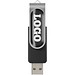 Rotate Doming USB-Stick, schwarz, 1GB