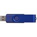 Rotate Metallic USB-Stick, blau, 1GB