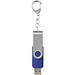Rotate mit Schlüsselanhänger USB-Stick, blau, 4GB