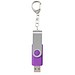 Rotate mit Schlüsselanhänger USB-Stick, lila, 1GB