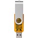 Rotate Transculent USB-Stick, orange, 2GB