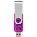 Rotate Transculent USB-Stick, rosa, 2GB