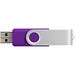 Rotate USB-Stick 3.0 mit Doming, lila, 64GB