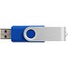 Rotate USB-Stick 3.0 mit Doming, royalblau, 64GB