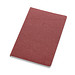 Salton Luxus Kraftpapier Notizbuch A5, kirschrot
