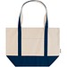 Sam 320 g/m² Tragetasche aus GRS recycelter Baumwolle, navy