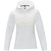 Sayan Kapuzenpullover mit halbem Reißverschluss für Damen, weiß,  S