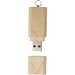 Schlüssel USB-Stick 2.0 aus Holz, hellbraun, 64GB