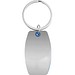 Schlüsselanhänger MIRROR,blau, silber