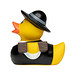Schnabels® Bade-Ente Zimmermann, bunt