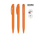 senator® Druckkugelschreiber Nature Plus, blaue Mine, orange PMS 151