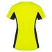 Shanghai Sport T-Shirt für Damen, Fluor Yellow / schwarz, L