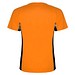 Shanghai Sport T-Shirt für Kinder, Fluor Orange / schwarz, 16