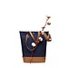Shopper LIFE, marine-braun