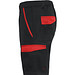 Workwear Shorts Tahoe, XL, schwarz/rot