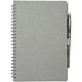 Slate wiederverwendbares Hardcover Notizbuch und Stiftset (schwarze Mine), grau