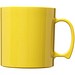 Standard 300 ml Kunststoffbecher, gelb
