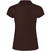 Star Poloshirt für Damen, Chocolat, 2XL