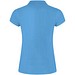Star Poloshirt für Damen, türkis, L
