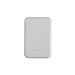 Stellar 5.000mAh 5W magnetische Powerbank aus RCS rec. ABS, weiß