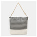 Strandtasche JUIST,beige, schwarz