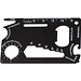 Survival Kofferanhänger aus Aluminium, schwarz