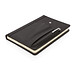 SWISS PEAK® Notizbuch und Stift, schwarz