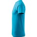 T-Shirt Herren Basic, 2XL, türkisblau