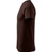 T-Shirt Herren Basic, 4XL, kaffee