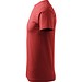 T-Shirt Herren Basic, 4XL, weinrot
