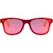 Tan Sonnenbrille mit Bambusbügeln, gelb