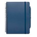 Thalaasa A5 Hardcover Notizbuch mit Kugelschreiber (schwarze Mine), Ozeanblau