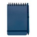 Thalaasa A6 Hardcover Notizbuch aus Ocean Bound Kunststoff mit Kugelschreiber (schwarze Mine), Ozeanblau