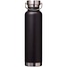 Thor 650 ml RCS-zertifizierte Kupfer-Vakuum Isolierflasche aus recyceltem Edelstahl, schwarz
