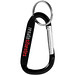 Timor Schlüsselanhänger mit Karabiner, schwarz