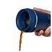 Topl-Trinkbecher aus rec. Stahl mit 360-Grad-Deckel 236ml, navy blau