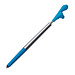 Touch-Kugelschreiber Smile-Hand, blaue Mine, Hellblau